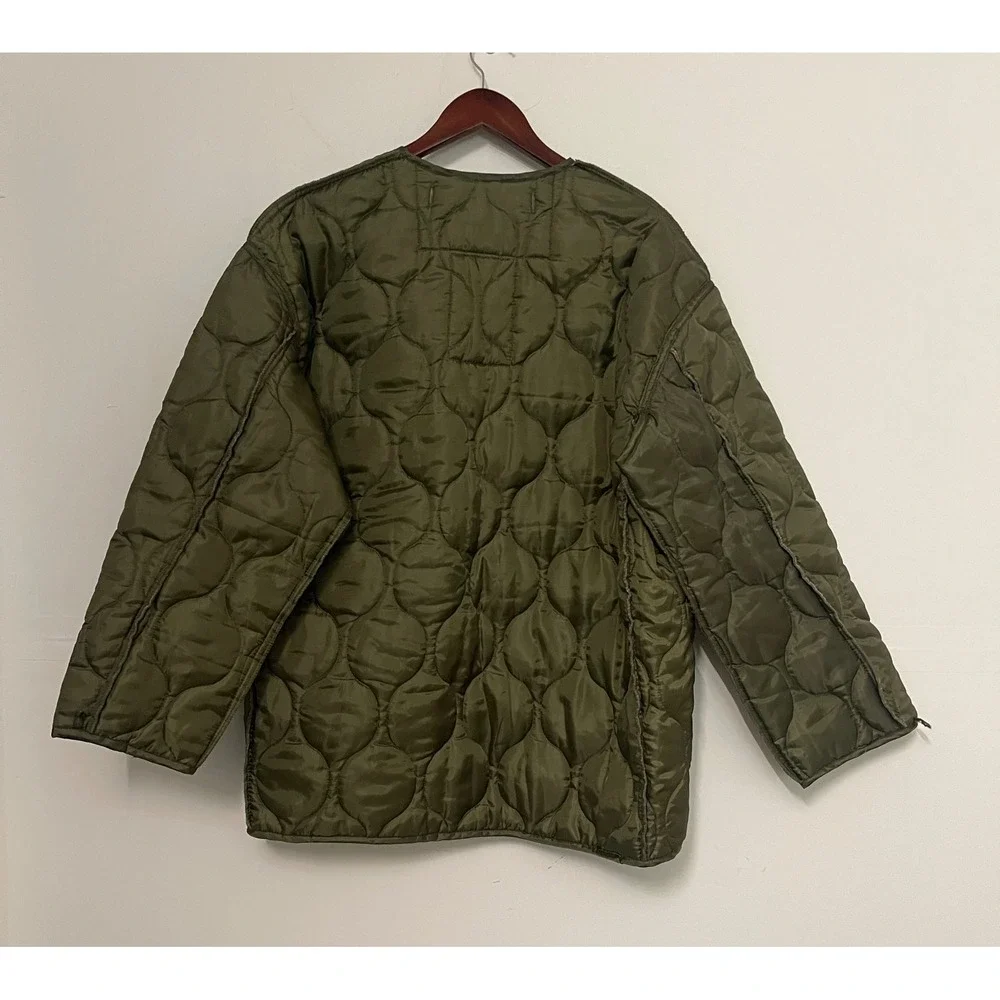 Rothco Ultra Force US Army Mens Field Coat Liner Olive Green Quilted XL Regular